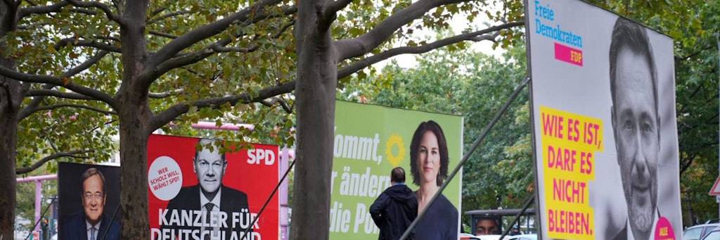 Wahlplakate sieht man noch überall in der Stadt. Doch wo haben die Parteien ihre Hochburgen?