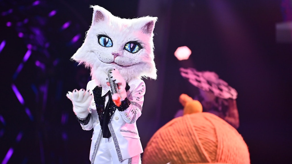 Die Katze trat in der vierten Staffel von „The Masked Singer“ an – im Kostüm steckte Schlager-Legende Vicky Leandros.
