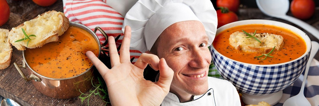 Gebackene Tomatensuppe geht superschnell - und schmeckt einfach köstlich! KURIER verrät das Rezept.