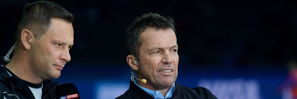 Rekordnationalspieler und Sky-Experte Lothar Matthäus springt Hertha-Trainer Pal Dardai zur Seite. 