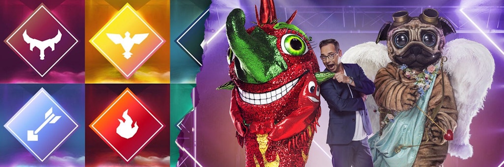 Die Chilischote und der Mops zusammen mit Moderator Matthias Opdenhövel - darauf können sich die Fans von The Masked Singer freuen.
