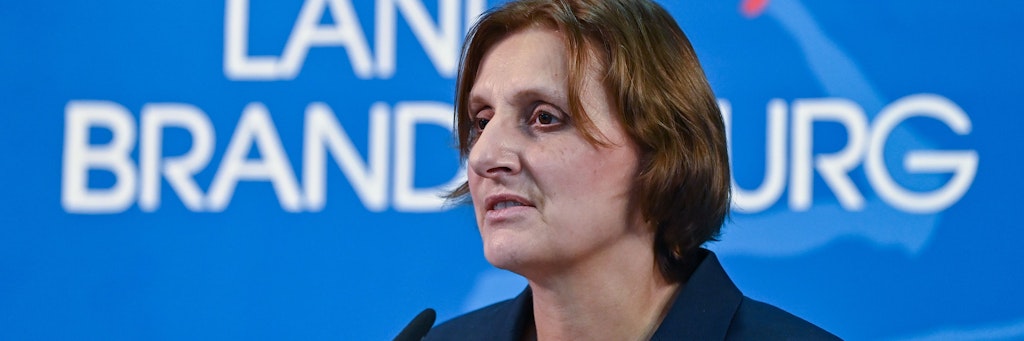Brandenburgs Bildungsministerin, Britta Ernst (SPD)
