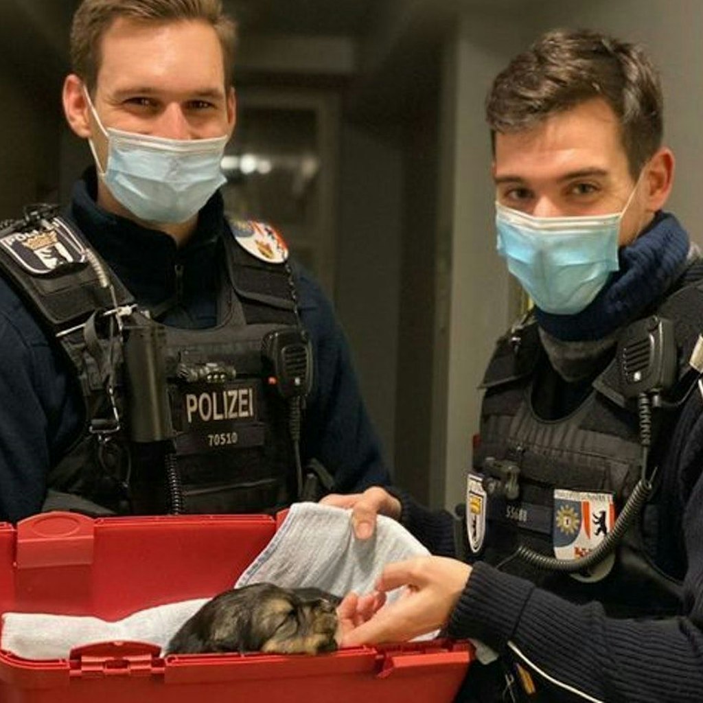 Dieses Foto postete die Berliner Polizei auf Facebook.