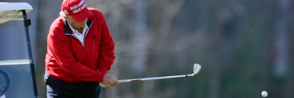 Trump wird nach dem 20. Januar mehr Zeit zum Golfen haben. 
