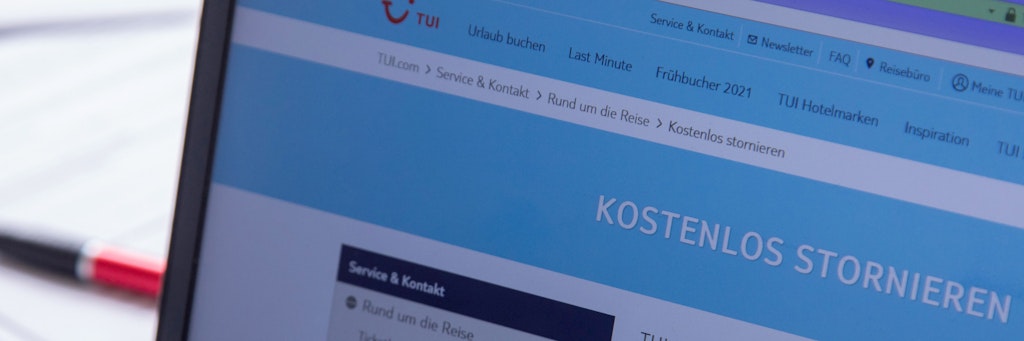 Tui bietet gegen Aufpreis einen Flex-Tarif an - mit kostenloser Umbuchungs- und Stornooption bis 14 Tage vor Abreise. 