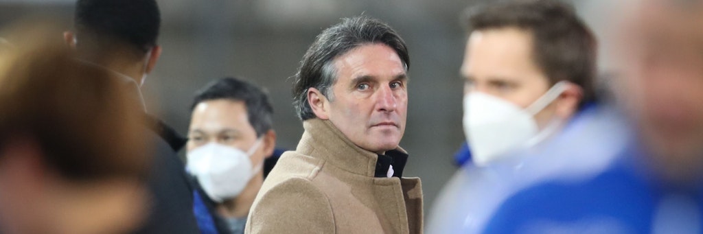 Bruno Labbadia war nach dem 0:1 in Bielefeld angefressen. Doch noch hält er sich mit seinem Frust zurück. 