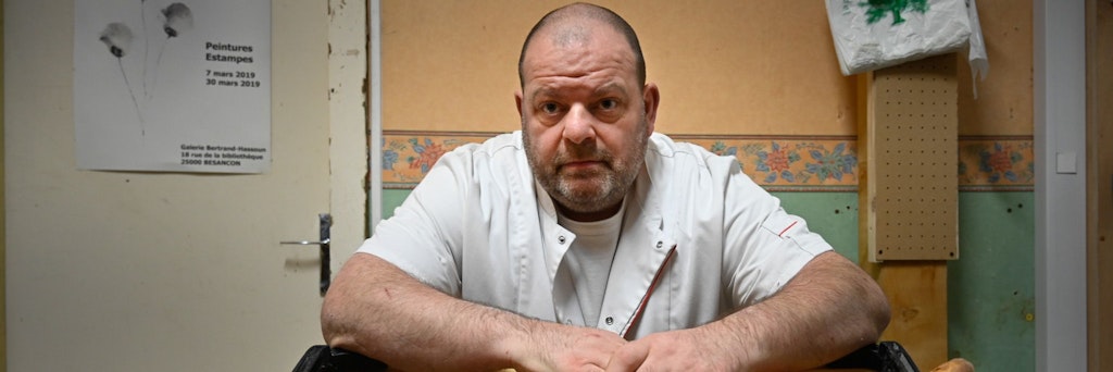 Der französische Bäcker Stephane Ravacley trat für seinen Schützling in den Hungerstreik.