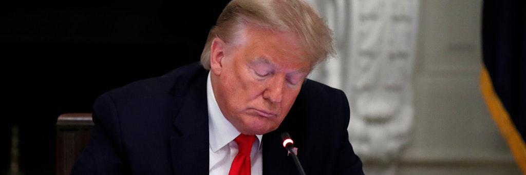 Es wäre schon das zweite Impeachment für Donald Trump.