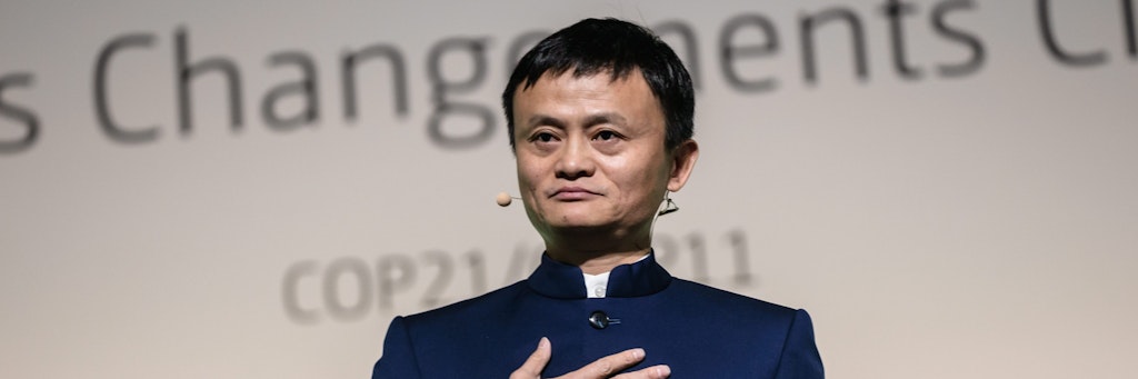 Jack Ma, verschwundener Internet-Milliardär.