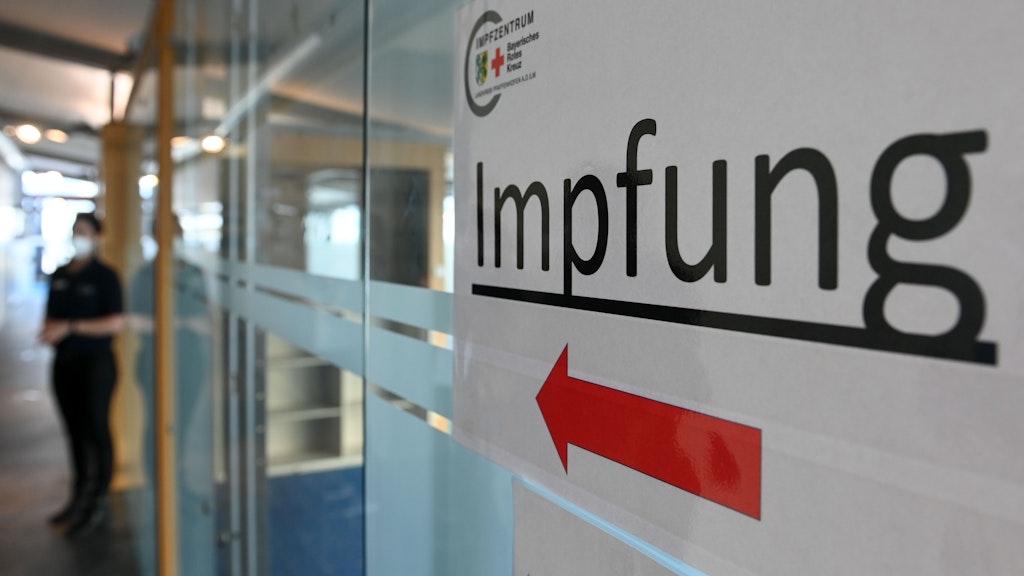 Das Impfzentrum in Pfaffenhofen. 