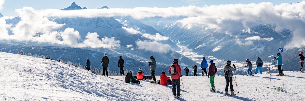 Die Skigebiete in Österreich sind sehr beliebt (Symbolbild).