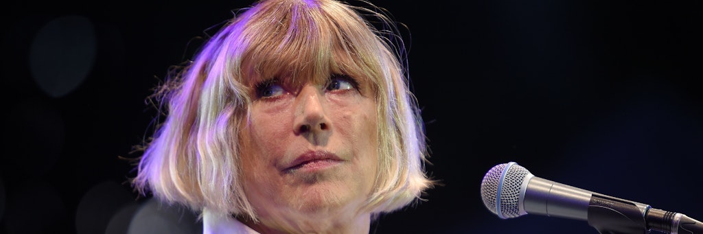 Marianne Faithfull muss immer noch regelmäßig ans Sauerstoffgerät.