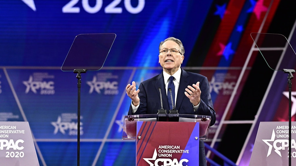 NRA-Chef Wayne LaPierre verlegt den Sitz des Verbands nach Texas.