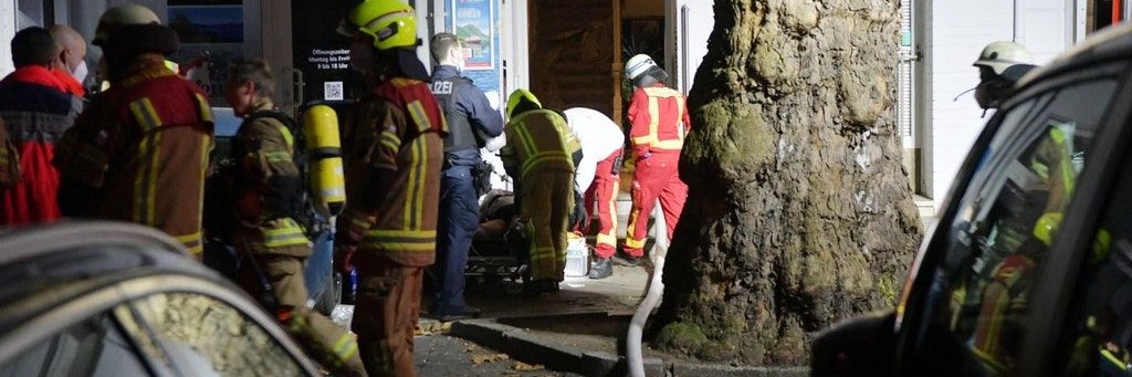 In der Muthesiusstraße in Steglitz hat es in der Nacht zu Sonntag gebrannt.