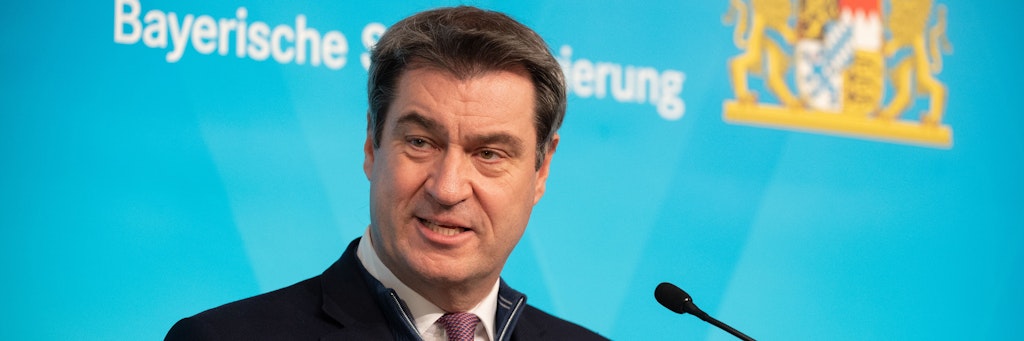 Markus Söder, Parteivorsitzender der CSU und Ministerpräsident von Bayern.