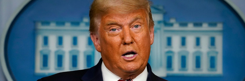 Der scheidende US-Präsident Donald Trump
