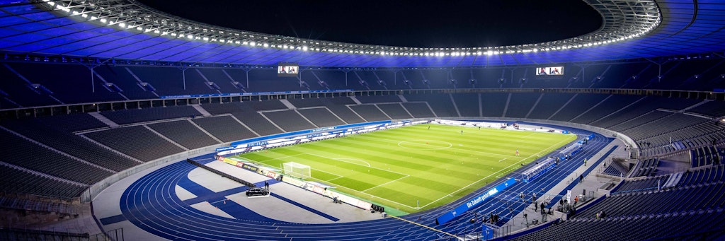 Das Olympiastadion in Berlin.