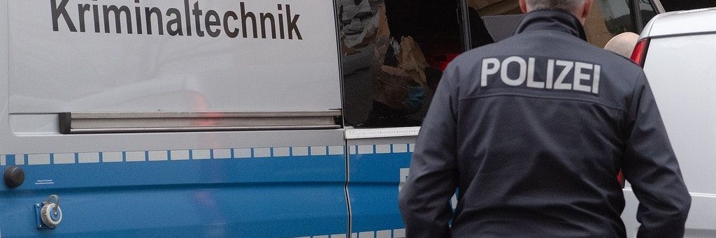 Kriminaltechniker der Polizei an einem Einsatzort in Berlin (Symbolbild).