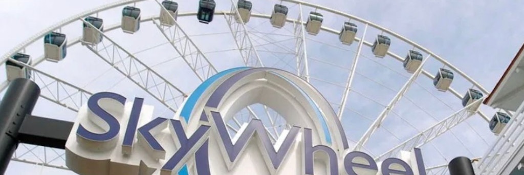 Der SkyWheel in Myrtle Beach, South Carolina. 