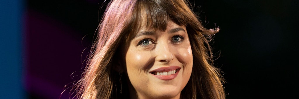 An Filmsets groß geworden: Dakota Johnson. 