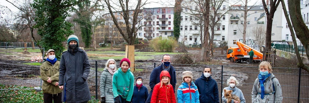 Die Anwohner rund um den Paule-Park in Pankow wünschen sich mehr Mitsprache bei der Neugestaltung des Areals. 