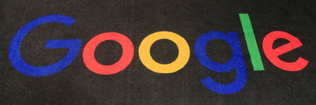 Das Logo von Google.