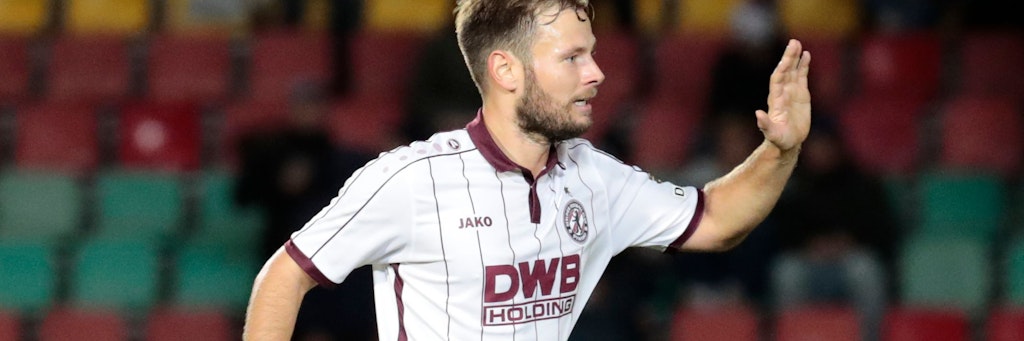 Und tschüss! BFC-Stürmer Benjamin Förster (31) wechselt innerhalb der Regionalliga nach Meuselwitz. 