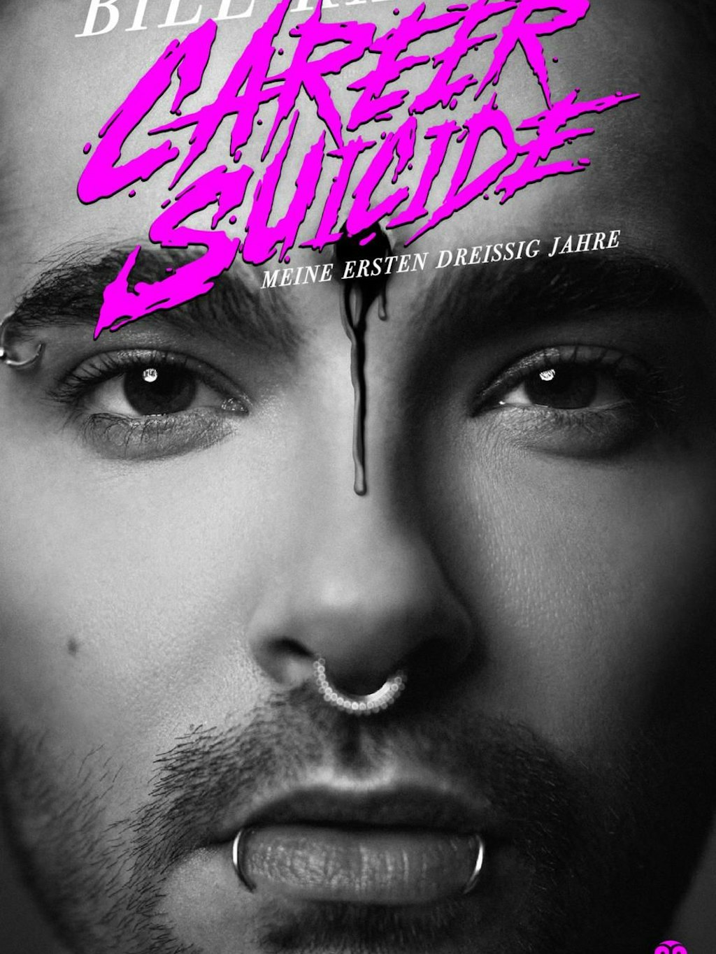 Das Cover der Biografie „Career Suicide – Meine ersten dreißig Jahre“ von Tokio-Hotel-Sänger Bill Kaulitz.