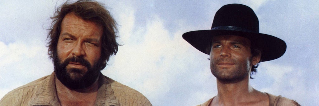 Bud Spencer und Terence Hill in „Die rechte und die linke Hand des Teufels“