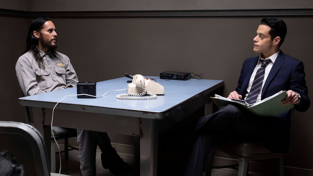 Jared Leto und Rami Malek in einer Szene aus dem Thriller „The Little Things“.