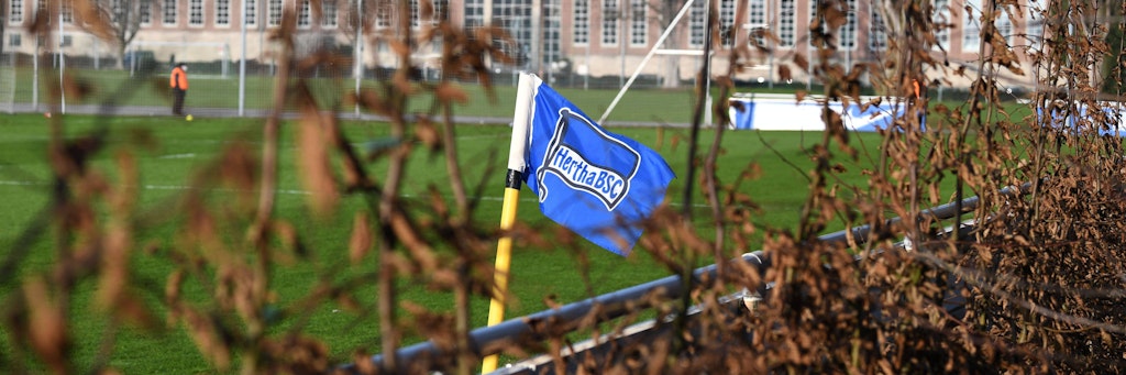 Hertha pflanzte zwei Hecken, um die Spionage-Angriffe anderer Klubs zu verhindern. Dazu soll auch noch ein Vorhang als Sichtschutz installiert werden. 