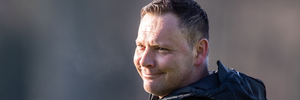 Pal Dardai ist zurück. Sein schelmisches Lachen hat er in den ersten vier Amtstagen noch nicht verloren.