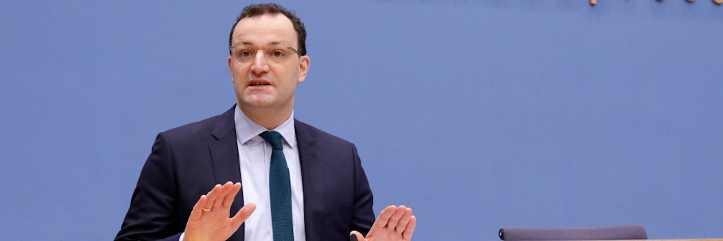 Jens Spahn (CDU), Bundesminister für Gesundheit.