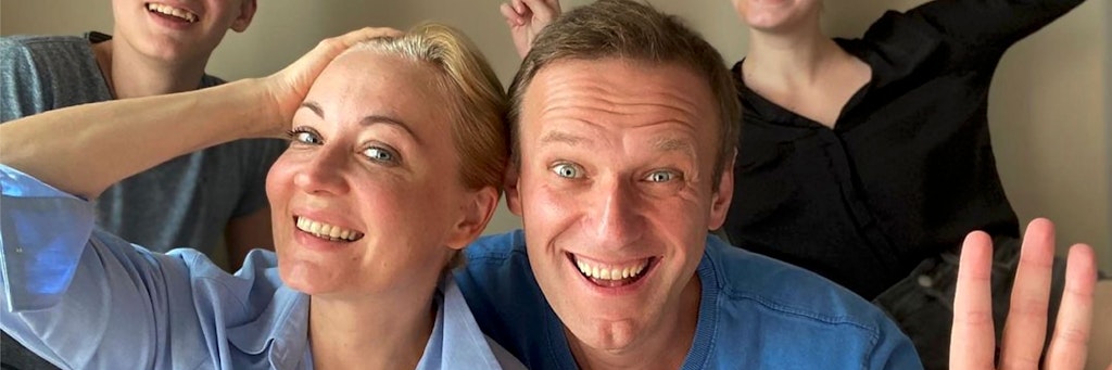 „Julia hat mein Leben gerettet“, sagt Alexej Nawalny über seine Ehefrau. Das Paar hat zwei Kinder: Tochter Daria und Sohn Zakhar. 