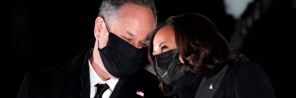US-Vizepräsidentin Kamala Harris und ihr Ehemann Doug Emhoff – im Jahr 2013 hatten sie sich kennengelernt.