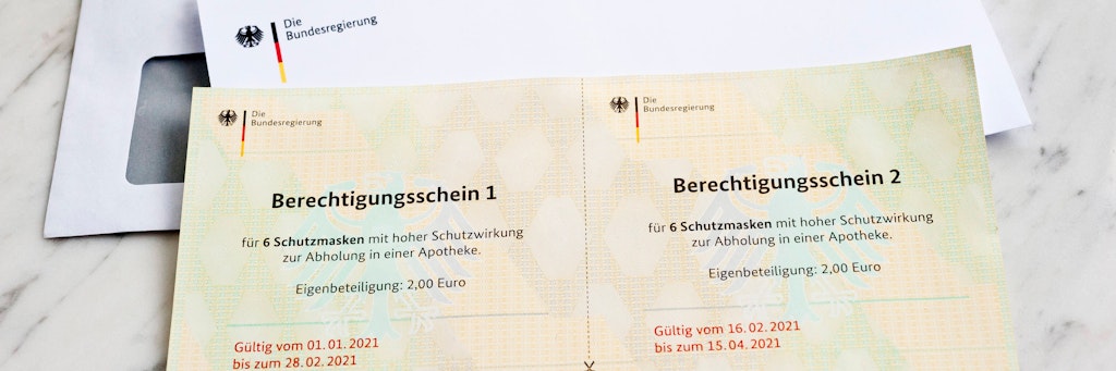 Millionen Bundesbürger haben den Gutschein für die FFP2-Masken bekommen. Einige wissen nicht wieso.