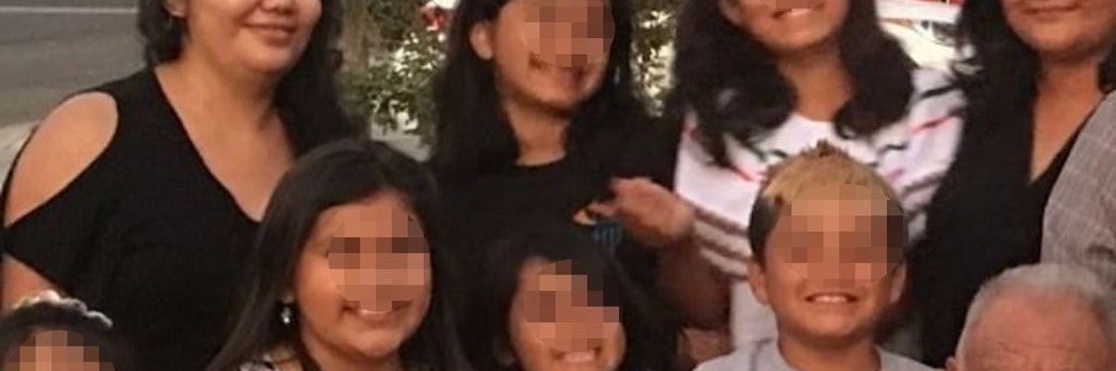Ein Foto der Kinder auf der Spendenwebseite.