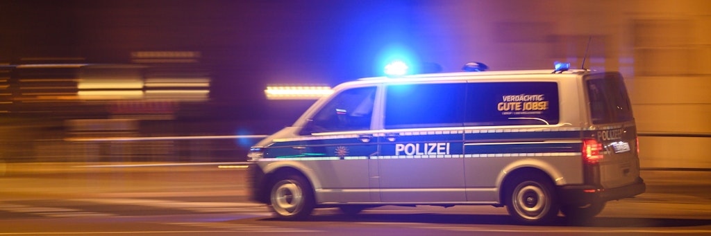 Die Polizei im Einsatz. (Symbolbild)