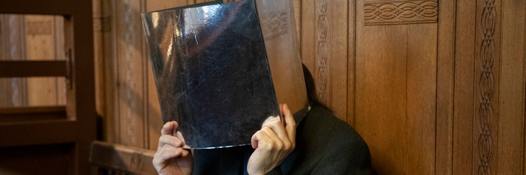 Der Angeklagte Bayarsaikhan H. beim ersten Prozess vor dem Berliner Landgericht. Er wurde zu 13 Jahren Haft verurteilt. Nun geht es um die Sicherungsverwahrung.