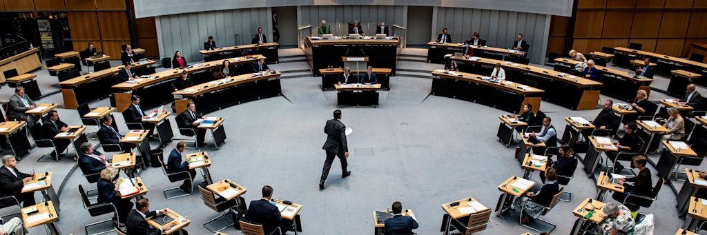 Das Berliner Abgeordnetenhaus