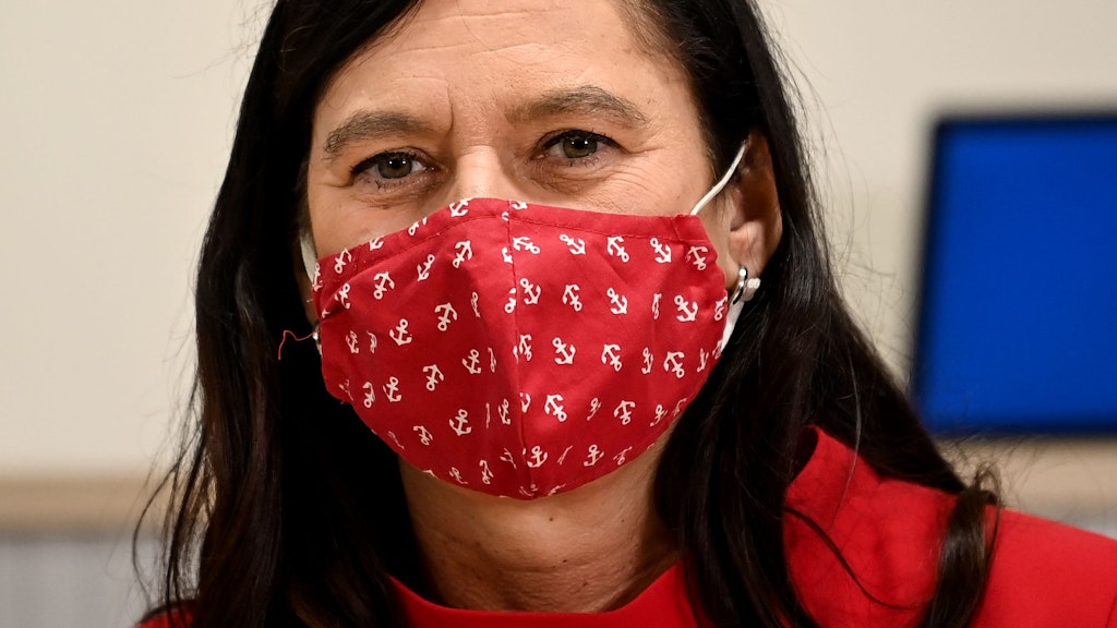 Sandra Scheeres (SPD), Bildungssenatorin in Berlin. 