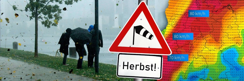 Das Wetter: Die ersten Herbststürme kommen - aber danach blüht uns ein goldener Oktober.