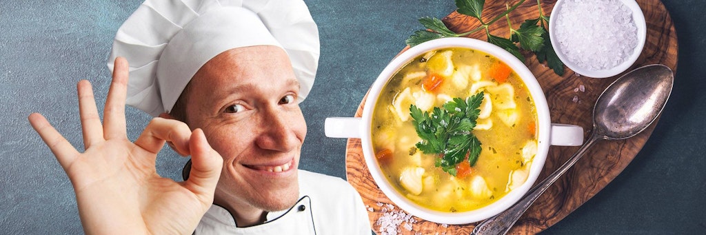 Traditional chicken noodle soup is simply delicious - and very easy to make with this recipe.