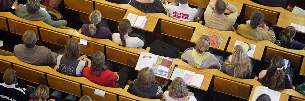 Vorlesung an der Humboldt-Universität in Berlin (Symbolbild)