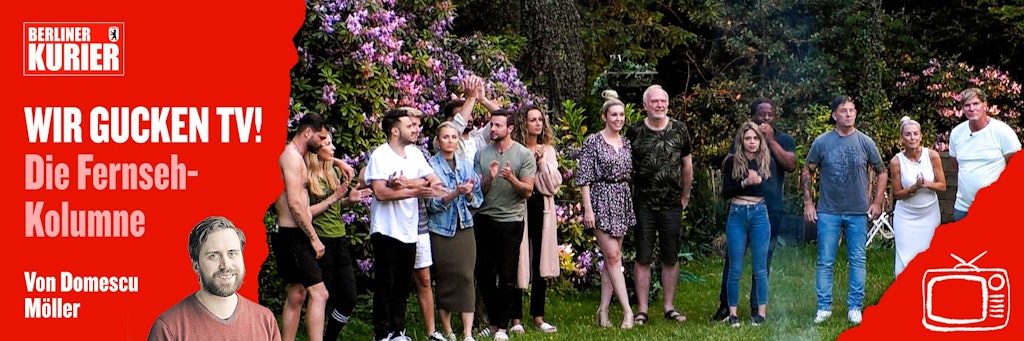 Das Sommerhaus der Stars kommt sieben Stunden in der Woche.