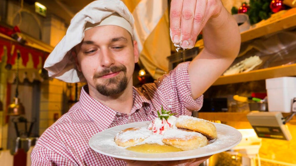 Sieht nicht nur verdammt lecker aus, ist es auch: Quarkkeulchen. 