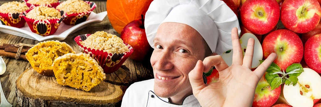 Apfel-Streusel-Muffins sind das perfekte Gebäck für den Herbst - die feine Zimtnote macht sie wahnsinnig köstlich.