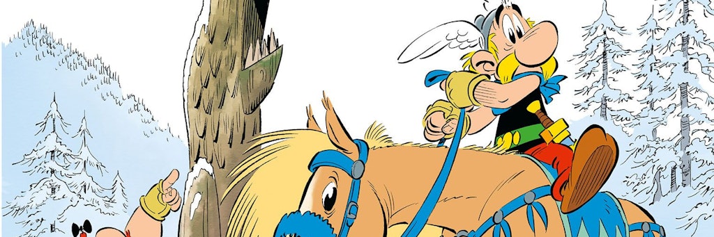 Die Reise geht für Asterix und Obelix diesmal in ein Reich von Nomaden.