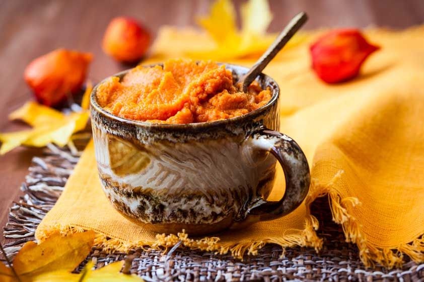 Im Herbst ist Kürbiszeit: Machen Sie doch mal Kürbis-Kartoffelbrei ...