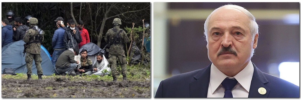 Belarus-Diktator Alexander Lukaschenko schickt Tausende Flüchtlinge nach Brandenburg. 